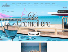 Tablet Screenshot of la-cremaillere.com